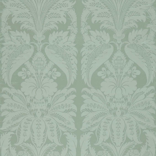 Zoffany Clandon Damask Eau de Nil Fabric