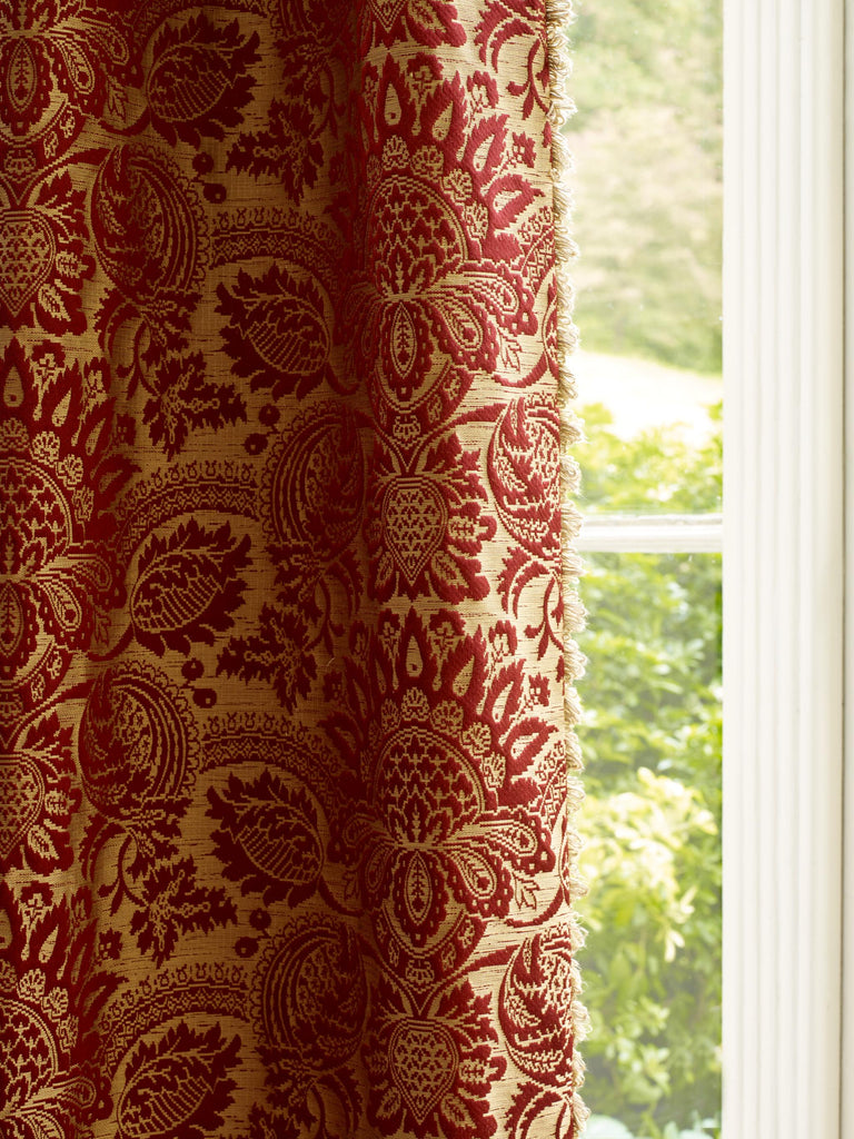 Zoffany Cochineal Suffolk Damasks & Stripes Fabric