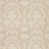 Zoffany Arabesque Silk Warm White Fabric