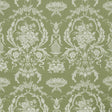 Zoffany Arabesque Silk Pale Olive Fabric
