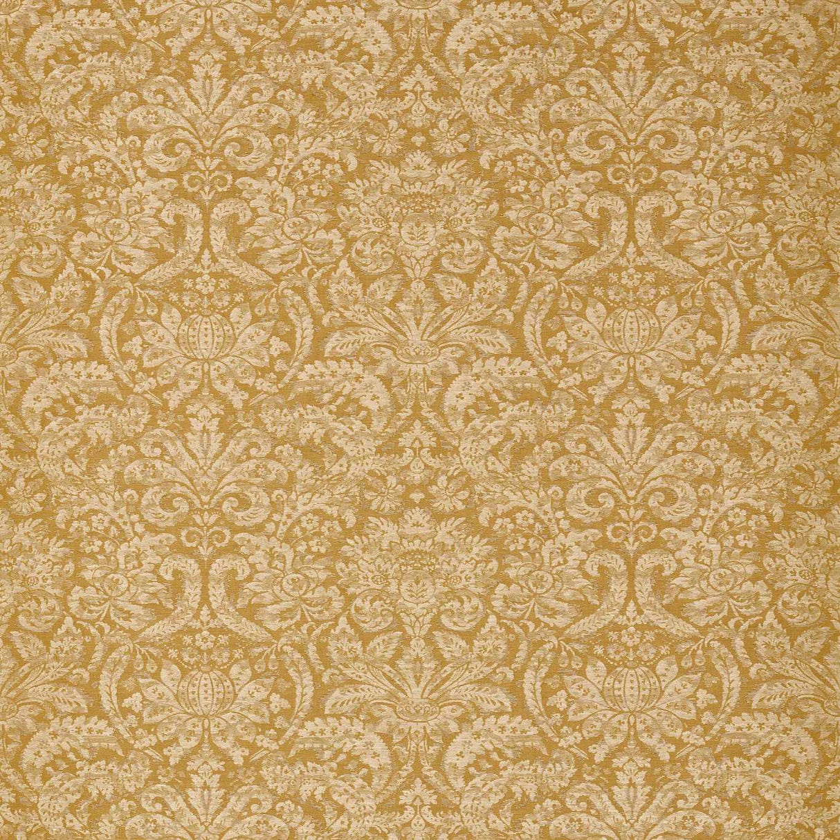 Zoffany Knole Damask Gold Fabric