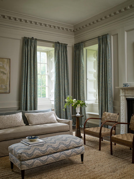 Zoffany Venetian Red Suffolk Damasks & Stripes Fabric