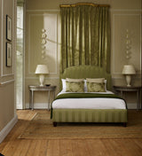 Zoffany Pale Olive Suffolk Damasks & Stripes Fabric