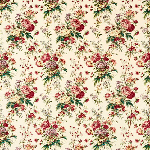 Sanderson Lakeland Paradis Carmine/Geolu Fabric
