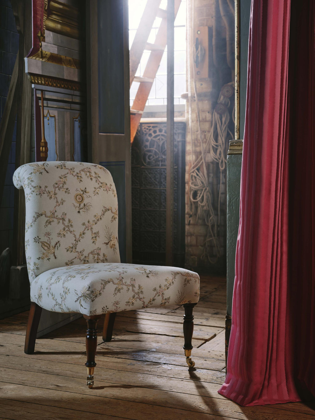 Sanderson Aphrodite/Blush SANDERSON X GILES DEACON FABRICS Fabric