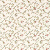 Sanderson Trelliage Raspberry/Stone Fabric