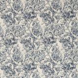 Sanderson Fringed Tulip Toile Woad Fabric