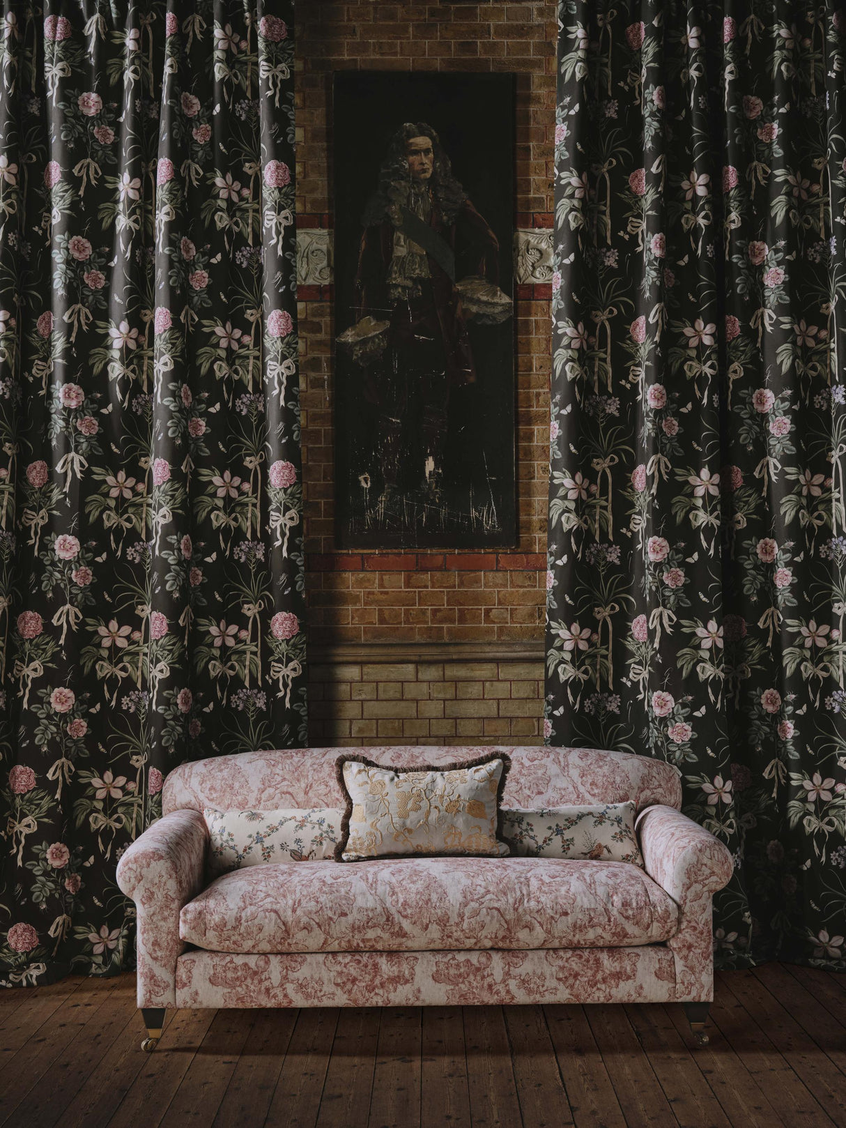 Sanderson Morel/Mantle SANDERSON X GILES DEACON FABRICS Fabric