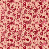 Sanderson Mydsomer Pickings Conch/Madder Fabric