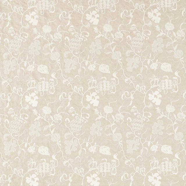 Sanderson Mydsomer Pickings Linen/Chalk Fabric