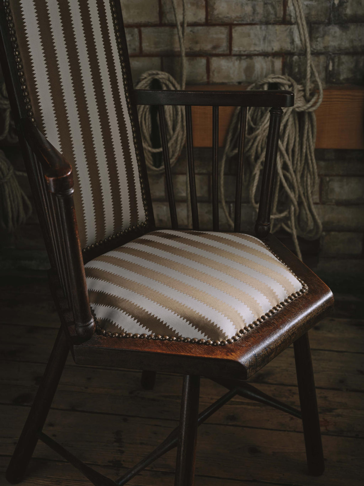 Sanderson Nut/Alabaster SANDERSON X GILES DEACON FABRICS Fabric