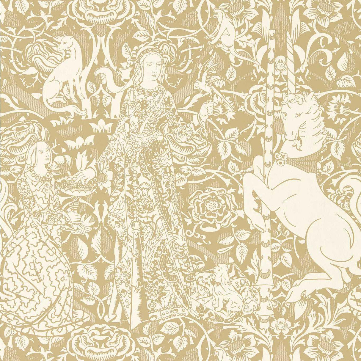 Sanderson Aurelia`s Grail Bone/Alabaster Wallpaper