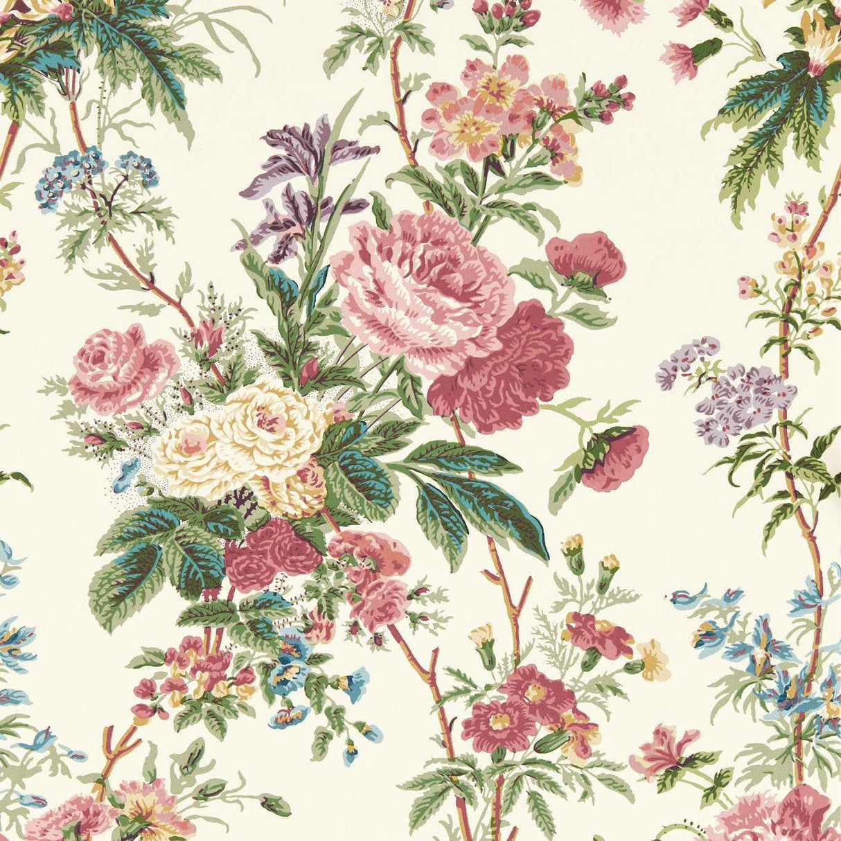 Sanderson Lakeland Paradis Carmine Wallpaper