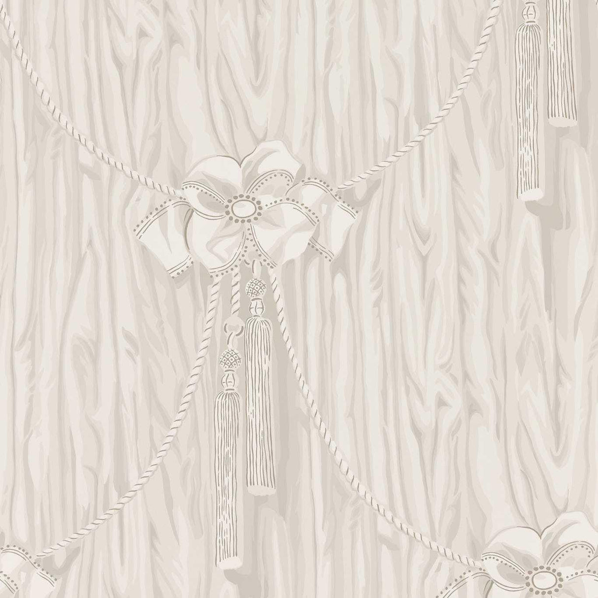 Sanderson Wilsford Bone Wallpaper