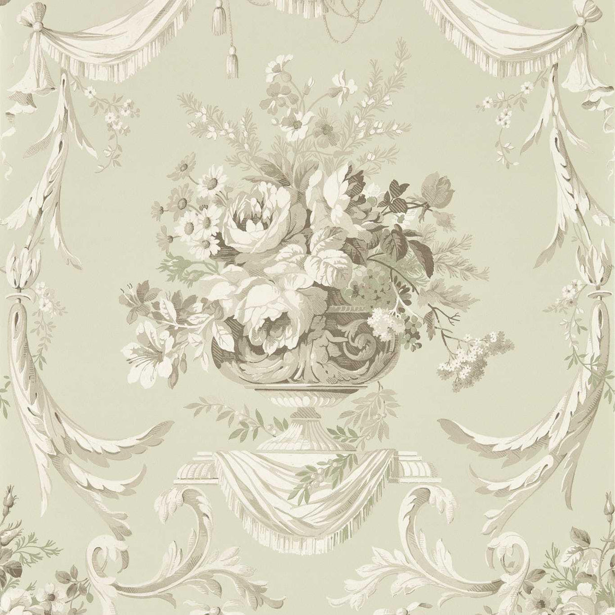 Sanderson Andromeda`s Cup Celadon Wallpaper