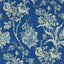 Sanderson Fringed Tulip Toile Smalt Wallpaper