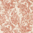 Sanderson Fringed Tulip Toile Putty Wallpaper