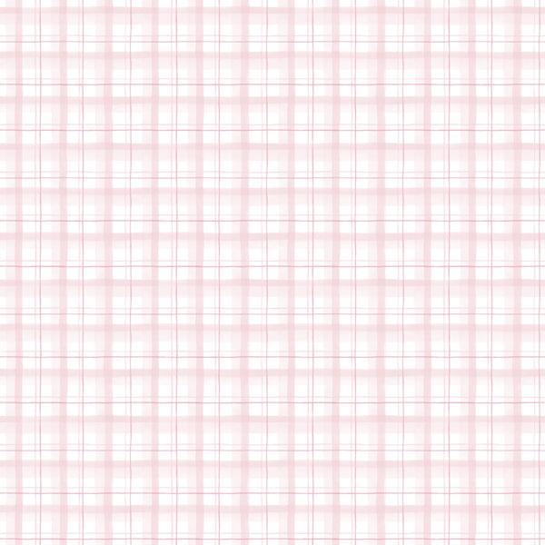 Galerie Country Check Pink Wallpaper