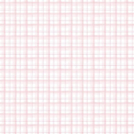 Galerie Country Check Pink Wallpaper
