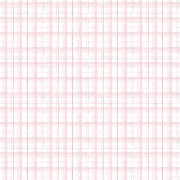 Galerie Country Check Pink Wallpaper