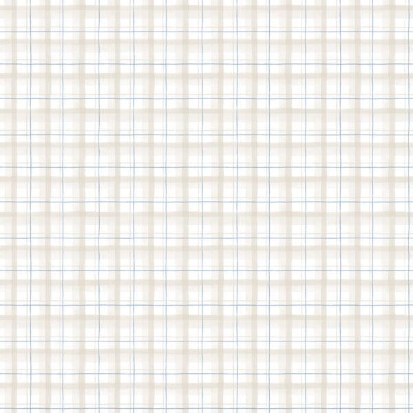 Galerie Country Check Beige Wallpaper