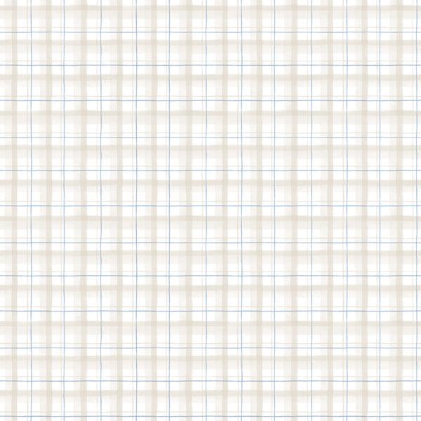 Galerie Country Check Beige Wallpaper