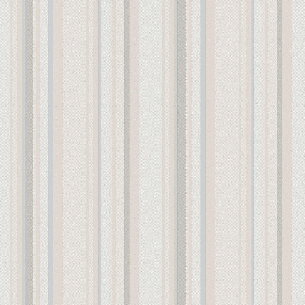 Galerie Multi Stripe Beige Wallpaper
