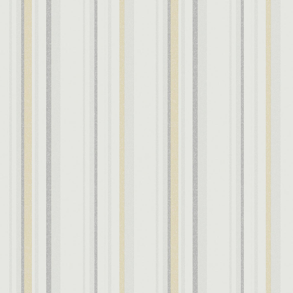 Galerie Multi Stripe Silver Grey Wallpaper