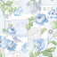 Galerie Flowers Postcard Blue Wallpaper
