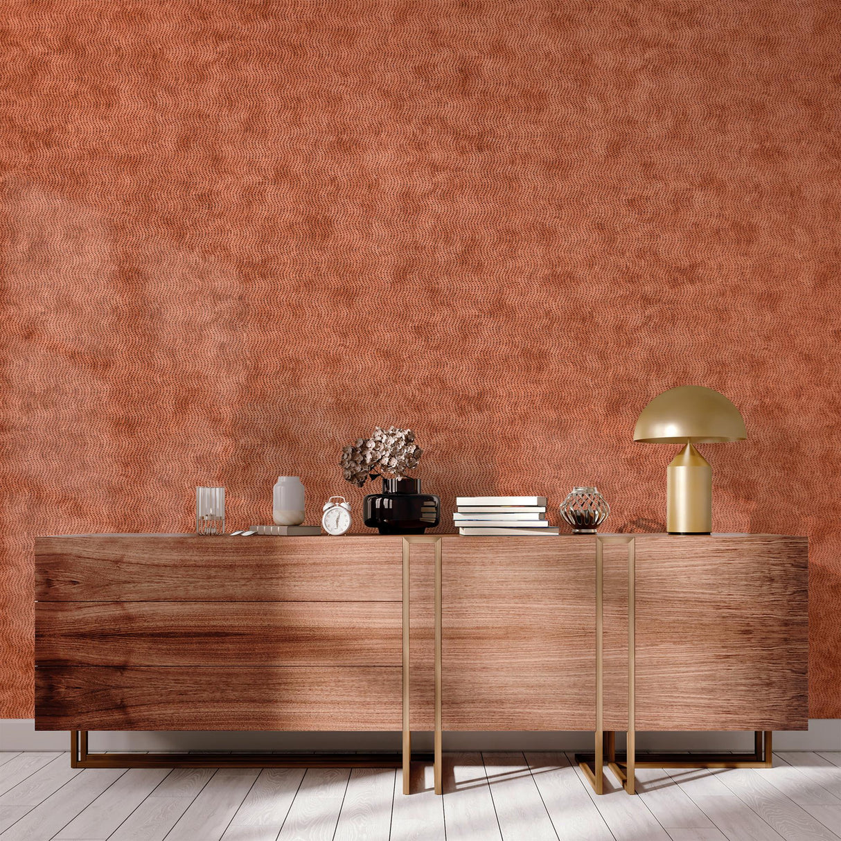 Galerie Cord Red Wallpaper