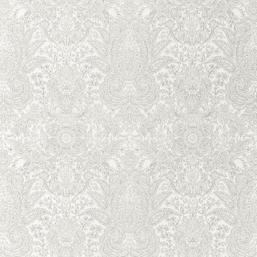 Galerie Brocade White Wallpaper