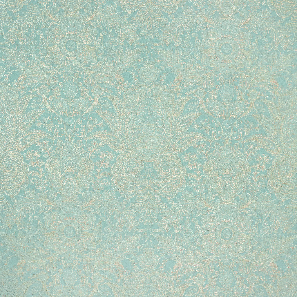 Galerie Brocade Green Wallpaper