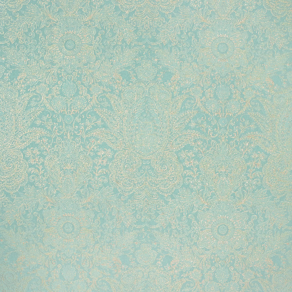 Galerie Brocade Green Wallpaper