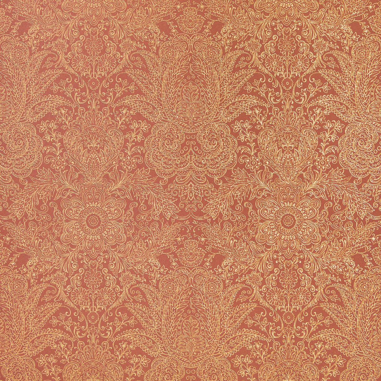 Galerie Brocade Red Wallpaper