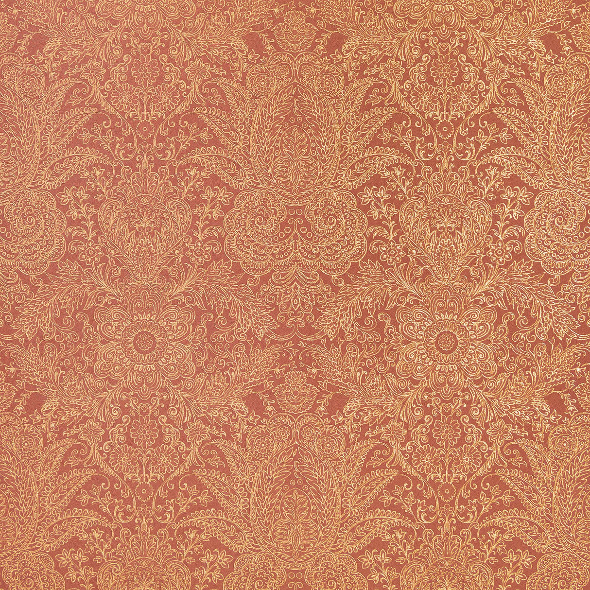 Galerie Brocade Red Wallpaper