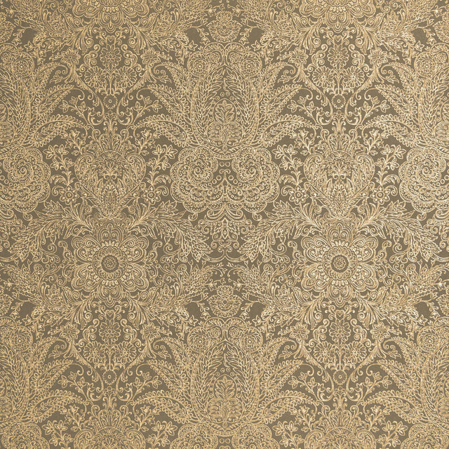 Galerie Brocade Bronze Brown Wallpaper