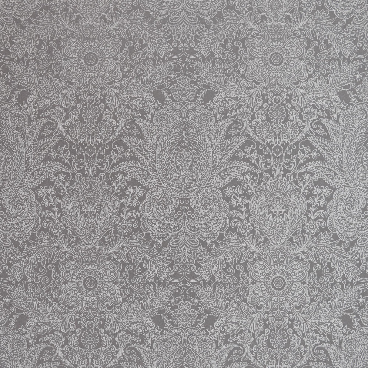 Galerie Brocade Silver Grey Wallpaper
