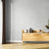 Galerie Jaquard Silver Grey Wallpaper