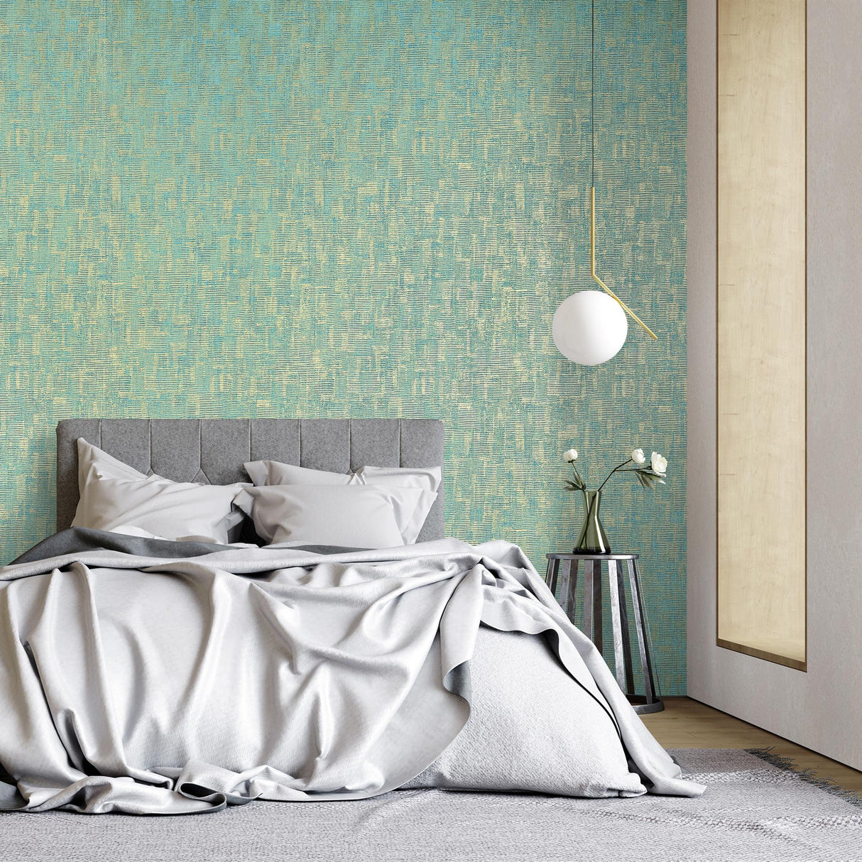 Galerie Jaquard Gold Wallpaper