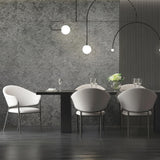 Galerie Satin Black Wallpaper