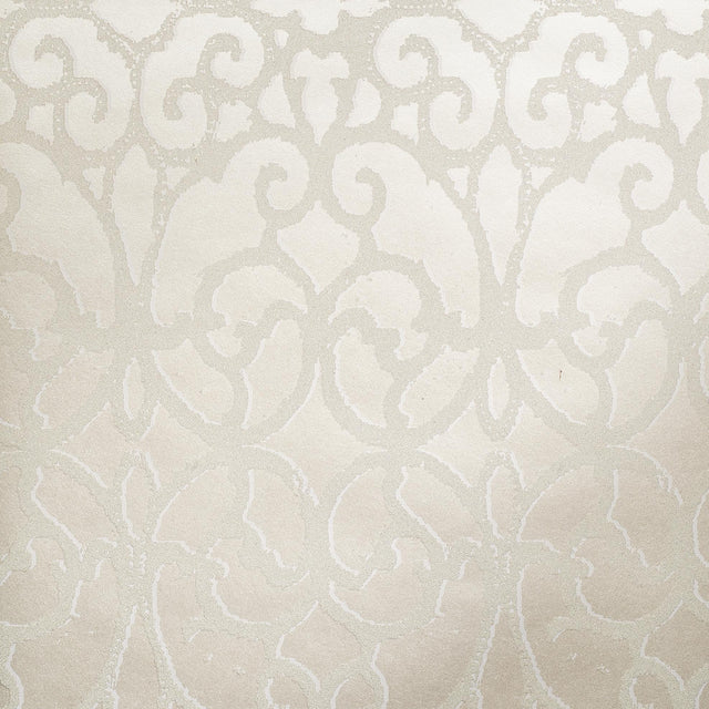 Galerie Pluto Pearl White White Wallpaper