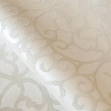 Galerie Pluto Pearl White White Wallpaper