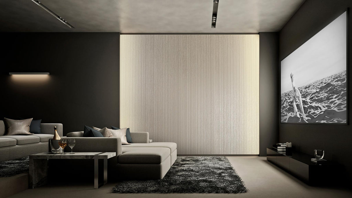 Galerie Jupiter Pearl White White Wallpaper