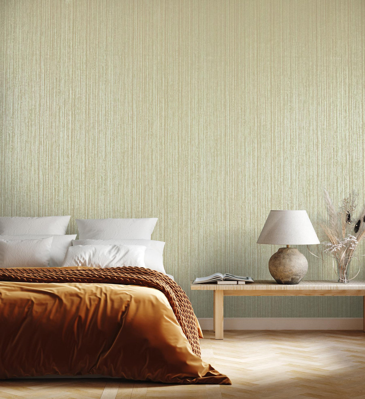 Galerie Jupiter Sage Green Green Wallpaper