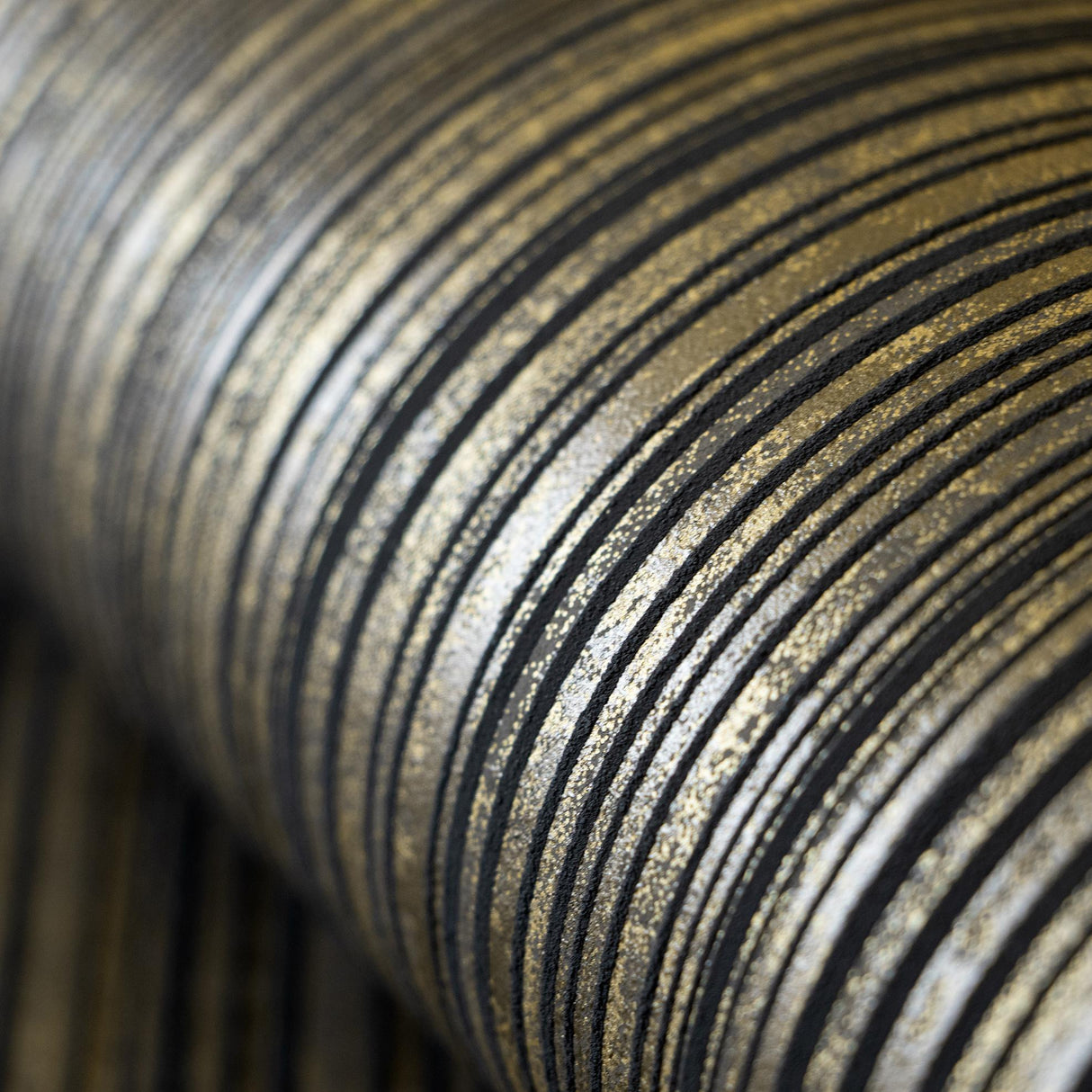 Galerie Jupiter Umber Brown Gold Wallpaper