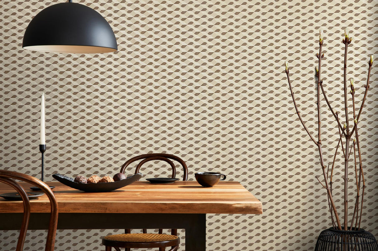 Galerie Venus Sand Beige Beige Wallpaper