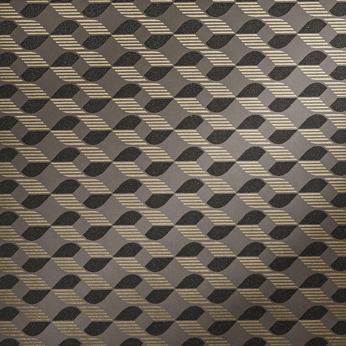 Galerie Venus Umber Brown Bronze Brown Wallpaper