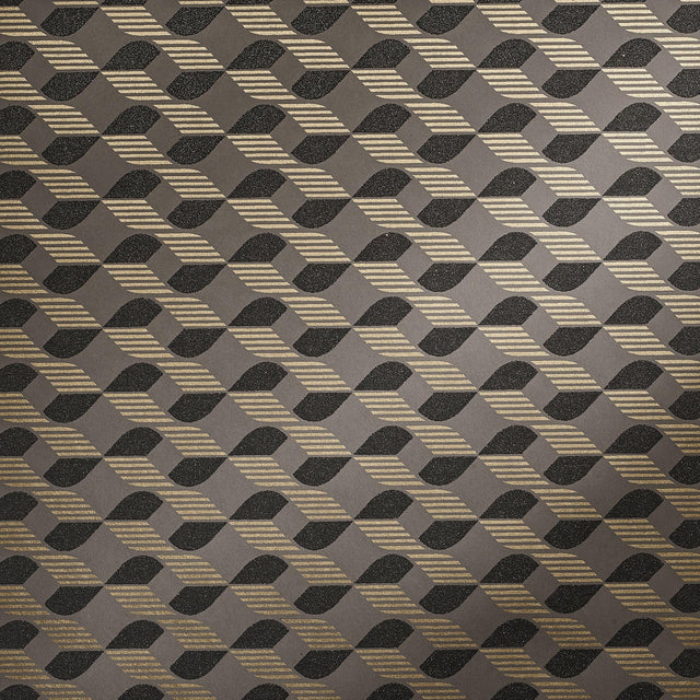 Galerie Venus Umber Brown Bronze Brown Wallpaper