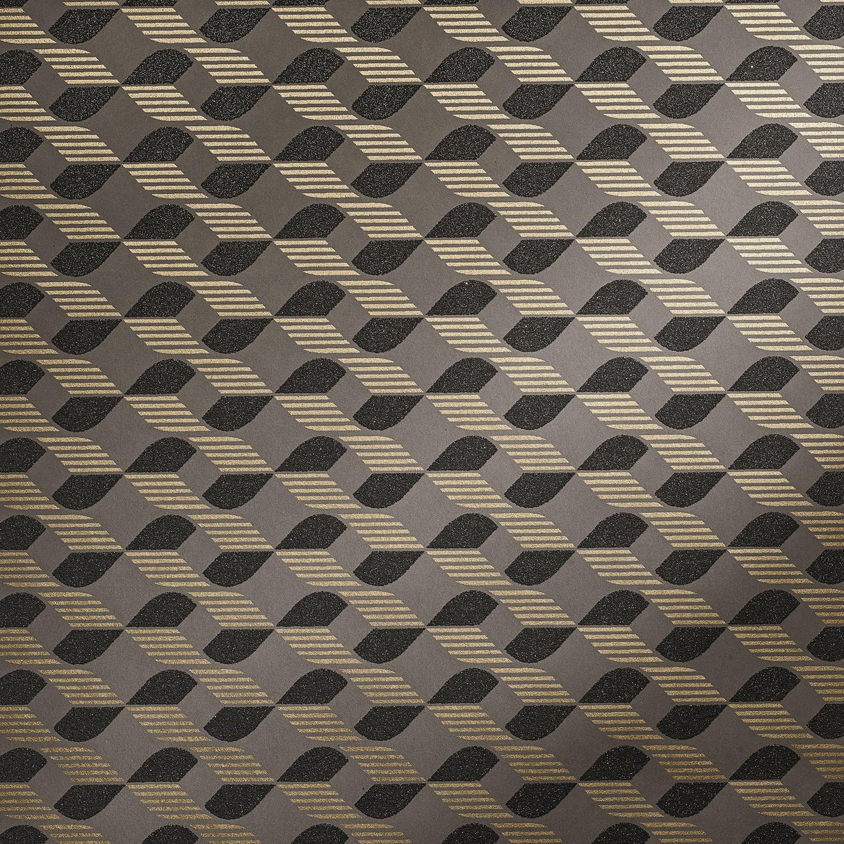 Galerie Venus Umber Brown Bronze Brown Wallpaper