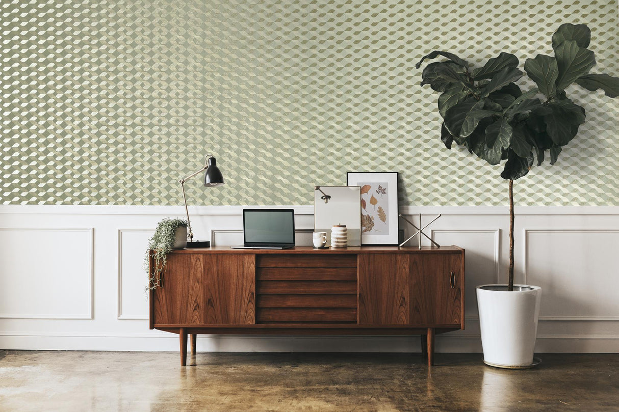 Galerie Venus Sage Green Green Wallpaper